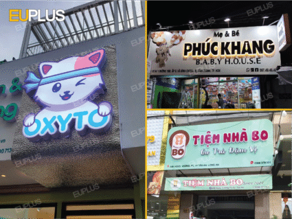 Thiết kế bảng hiệu đẹp