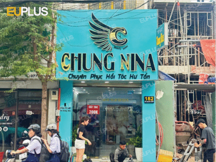 Mẫu bảng hiệu tóc nữ đẹp