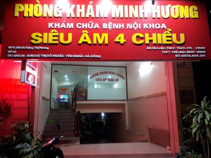 mẫu bảng hiệu phòng khám