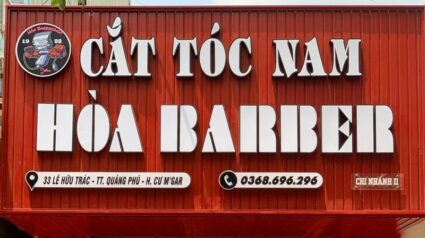 thiết kế bảng hiệu salon